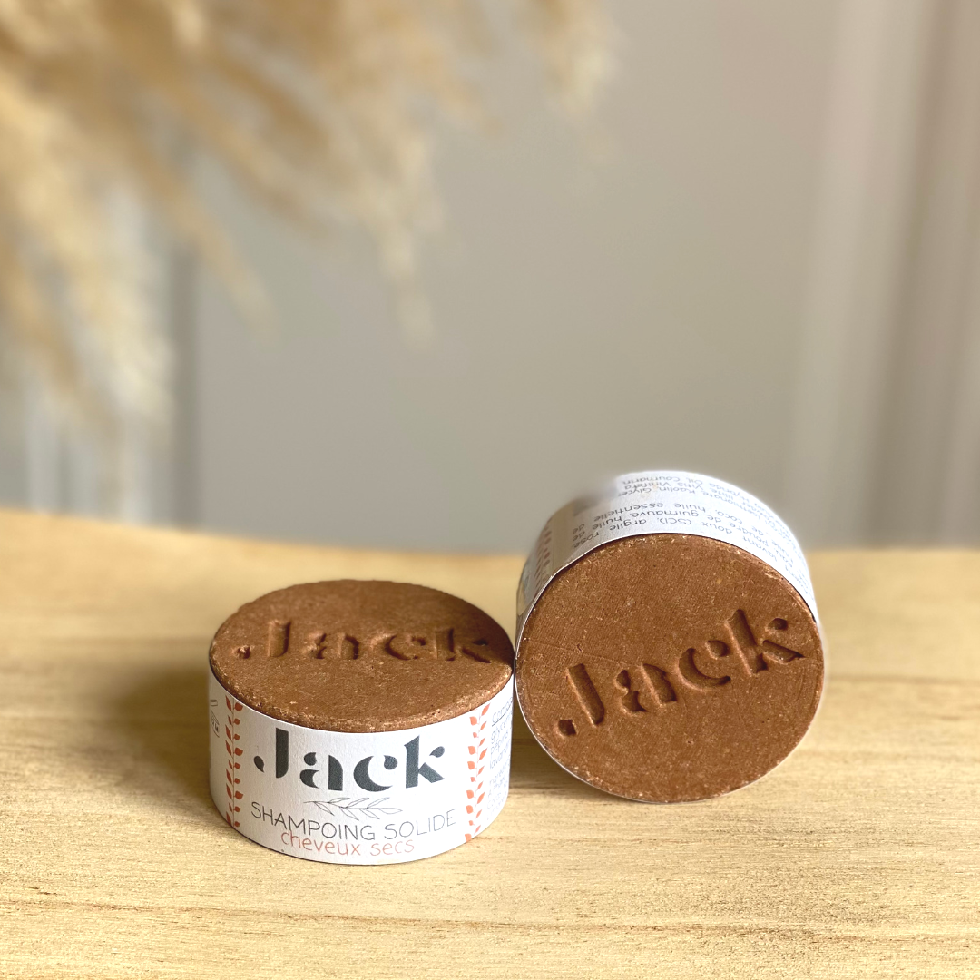 Shampoing solide pour cheveux secs épais et bouclés avec huile de coco Huiles essentielles de lavande
